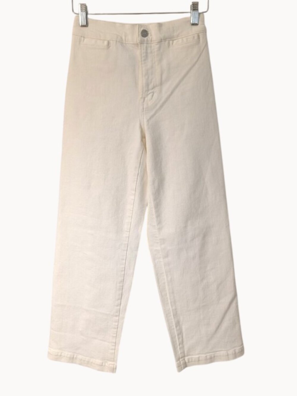 NWOT Madewell Cream Wide-Leg Jeans Size 23